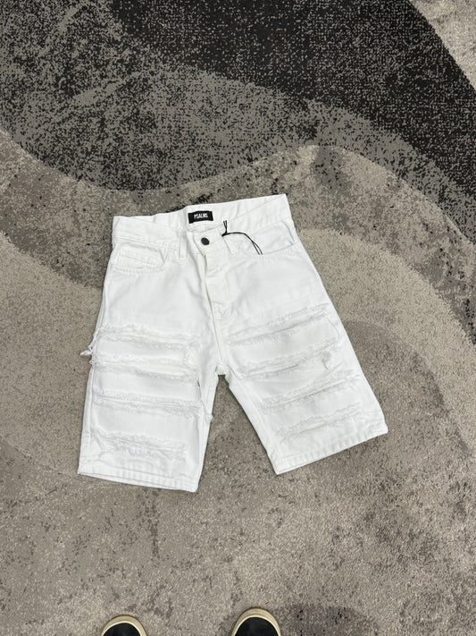 Bermuda Ripped White bambino