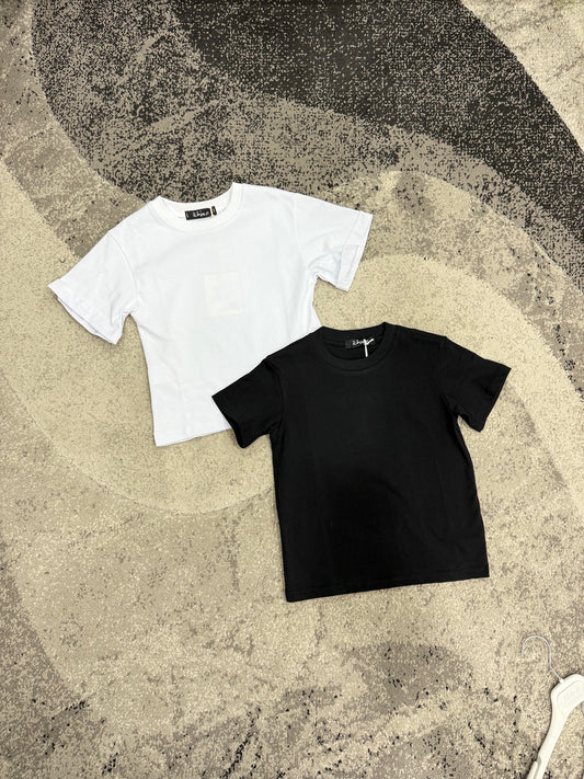 T-shirt bambino cotone Basic