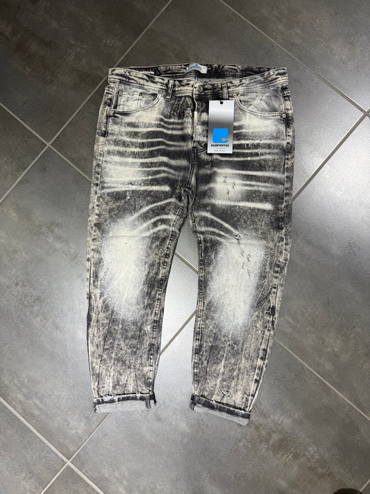 Jeans Uomo Taglie Forti Cnt Marble Effect