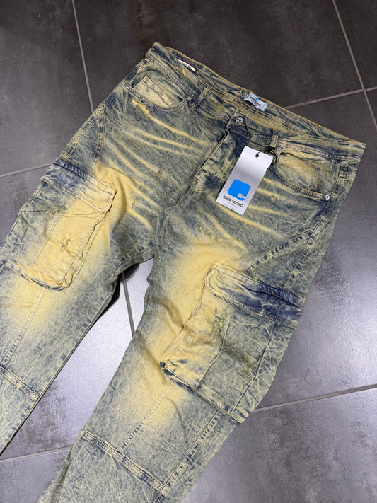 Jeans Uomo Taglie Forti Cnt Baggy Romeo