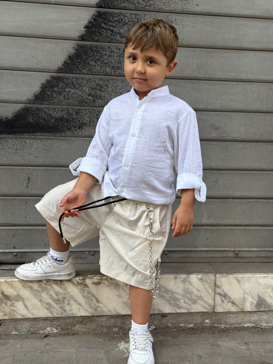 Camicia  Bambino in Lino