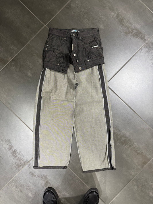 Jeans Uomo Baggy Cnt Broadway black