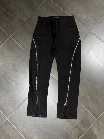 Jeans Uomo Flare Blv zip black