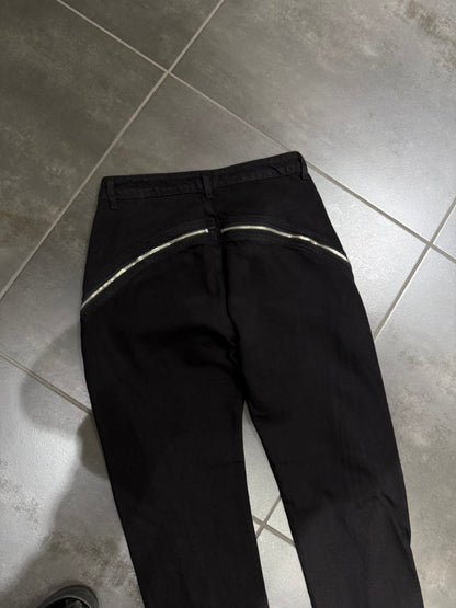 Jeans Uomo Flare Blv zip black