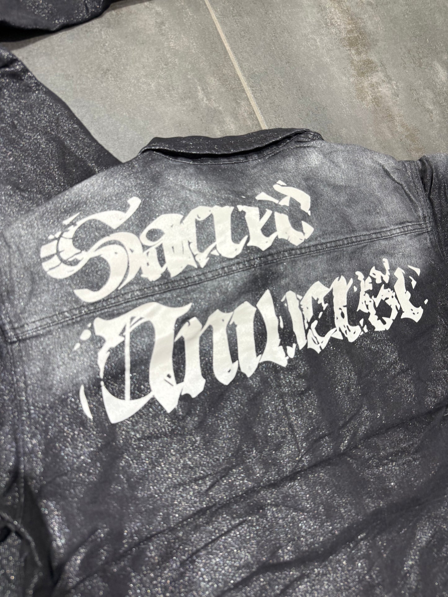 Giubbino Uomo Jeans Sfumato