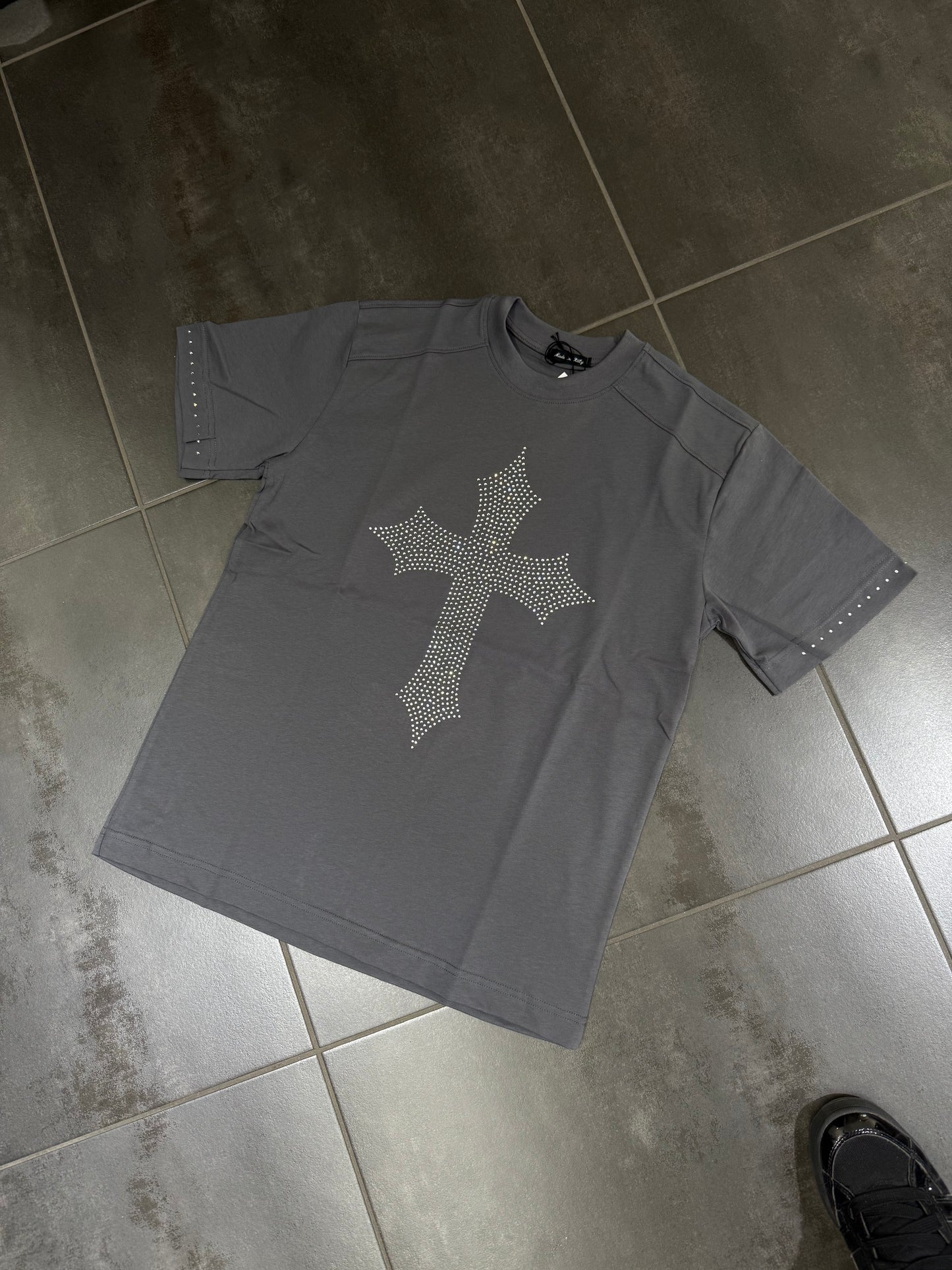 T-Shirt Uomo Cotone Rj Paris Diamond Cross