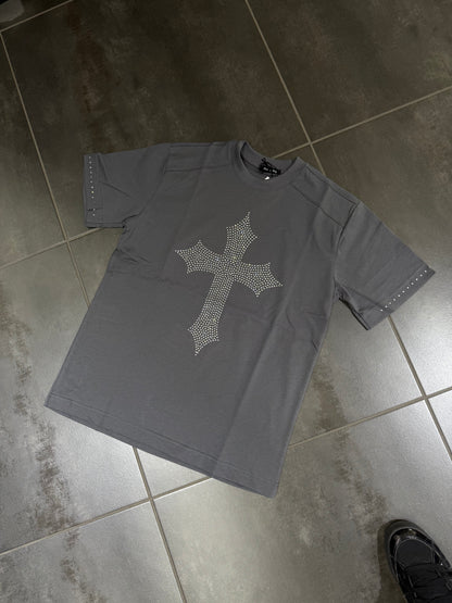T-Shirt Uomo Cotone Rj Paris Diamond Cross