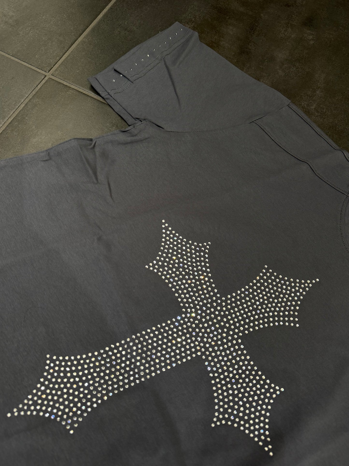 T-Shirt Uomo Cotone Rj Paris Diamond Cross