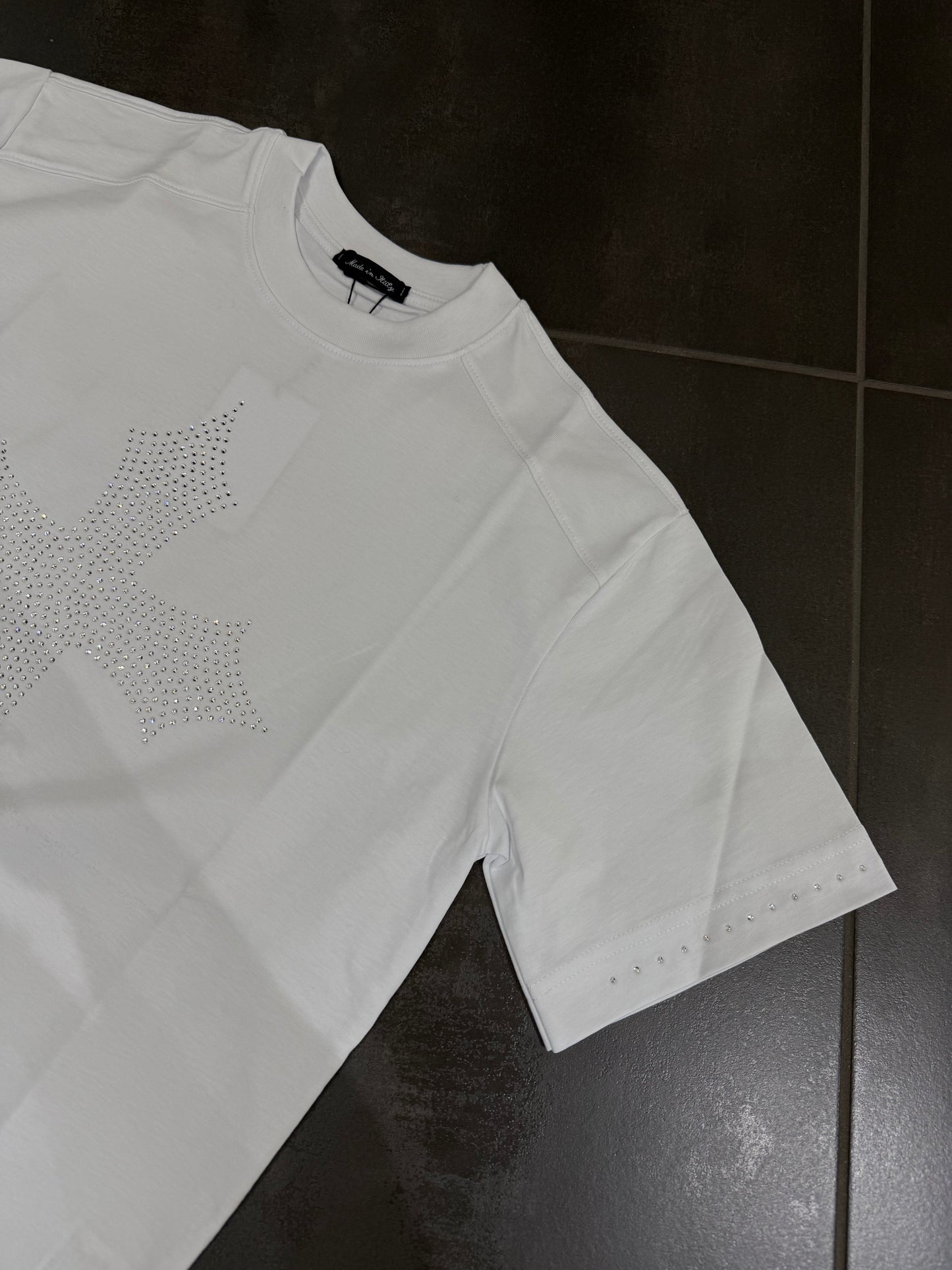 T-Shirt Uomo Cotone Rj Paris Diamond Cross