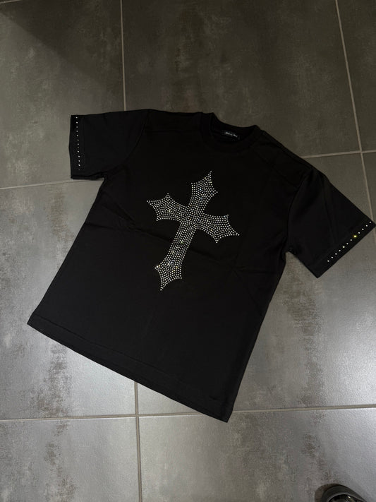 T-Shirt Uomo Cotone Rj Paris Diamond Cross