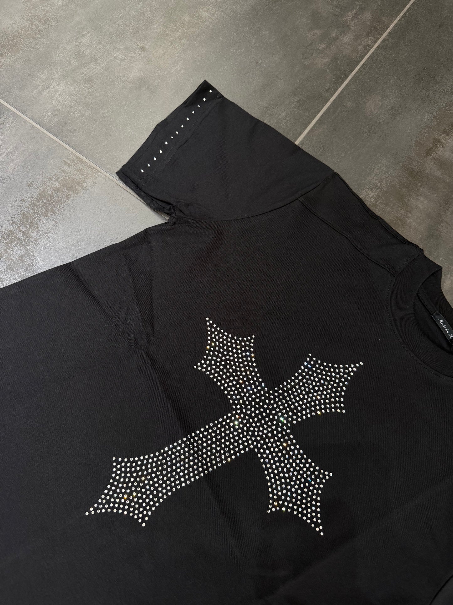 T-Shirt Uomo Cotone Rj Paris Diamond Cross