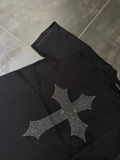 T-Shirt Uomo Cotone Rj Paris Diamond Cross