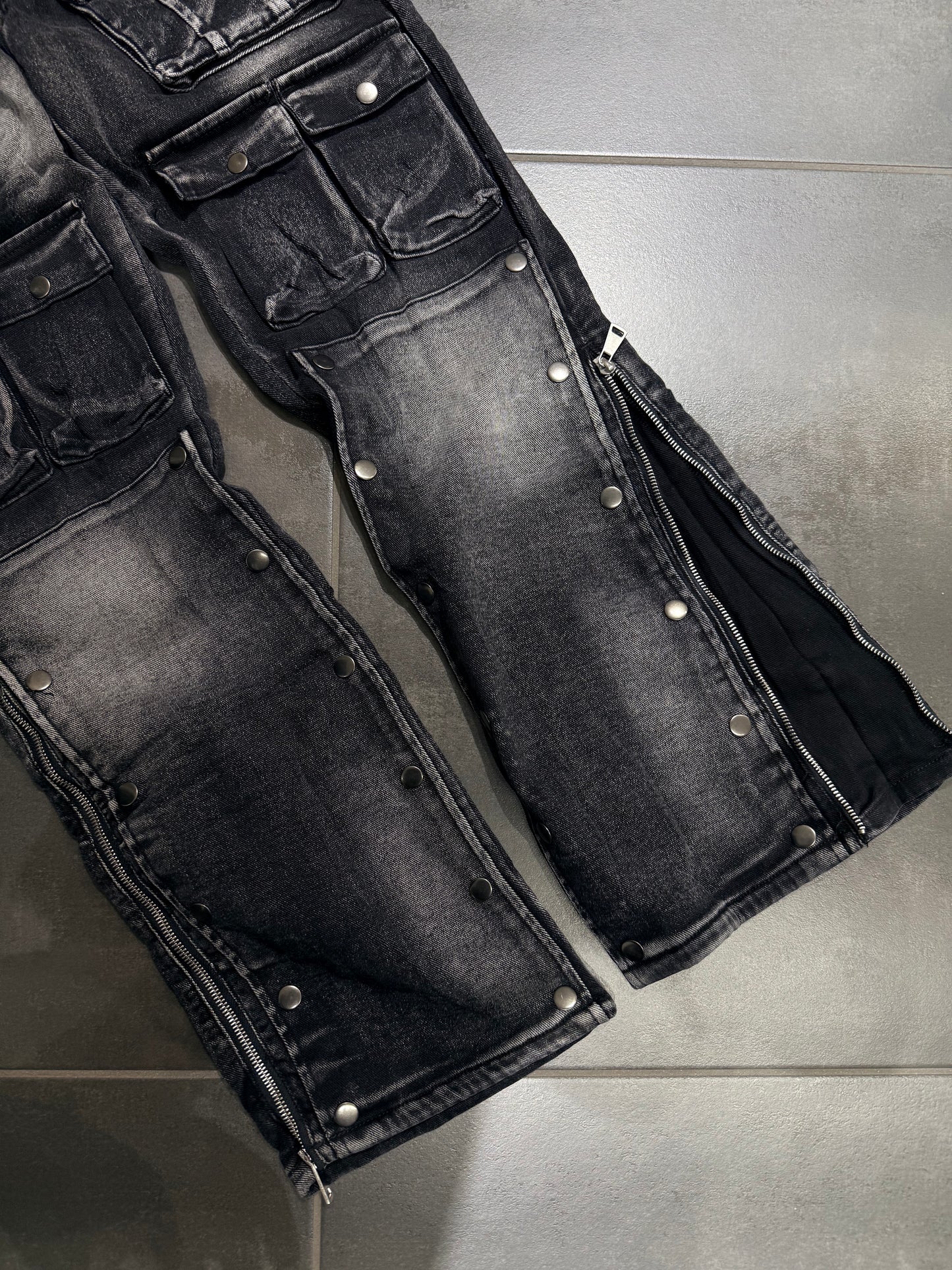 Jeans Uomo Baggy Multitask 6033 Grey