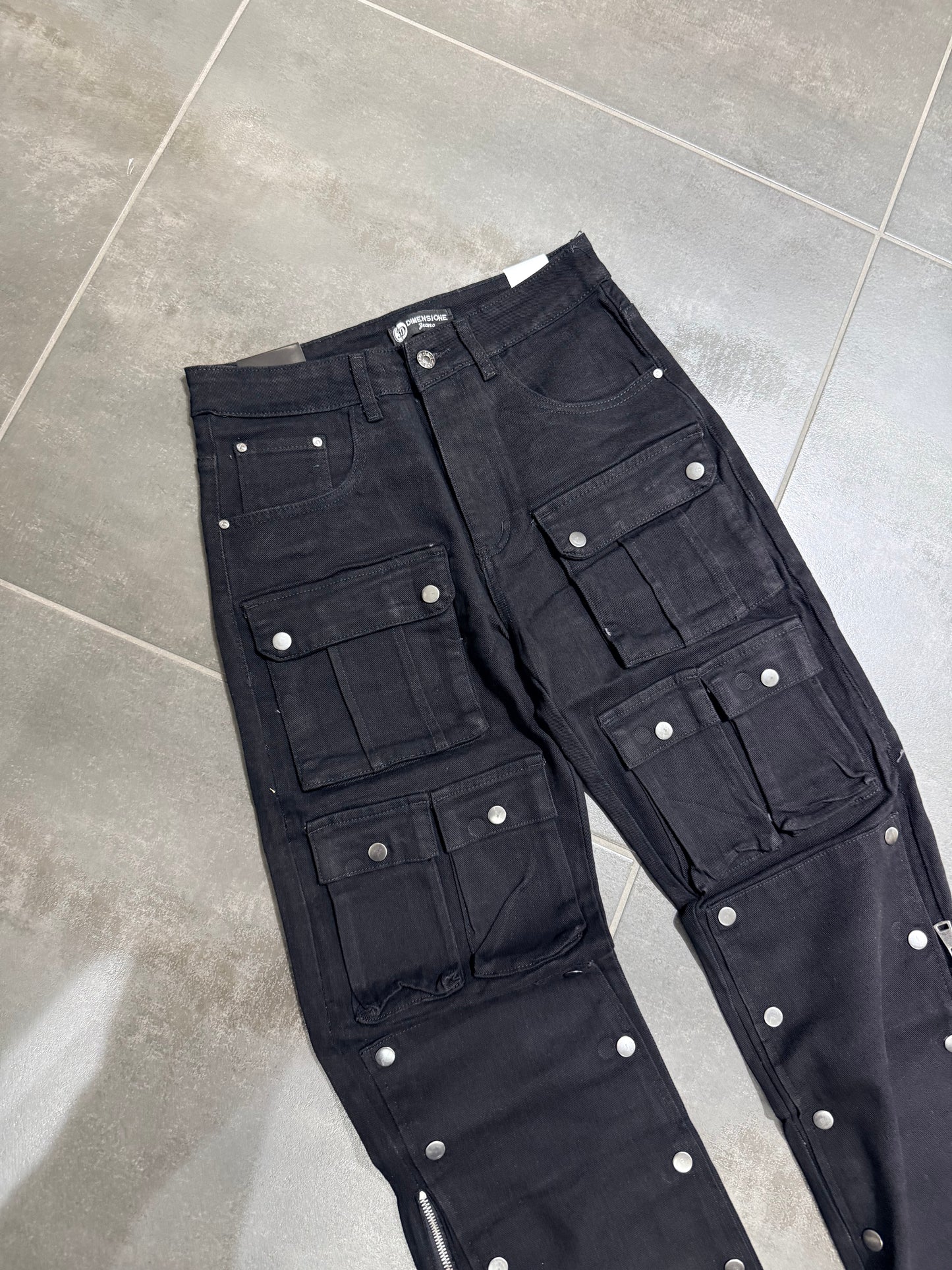 Jeans Uomo Baggy Multitask 6033