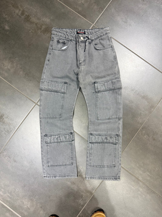 Jeans Uomo Cargo Blv Urban Grey