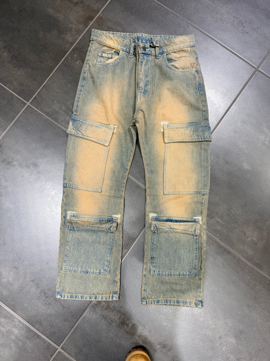 Jeans Uomo Cargo Blv Urban Sand