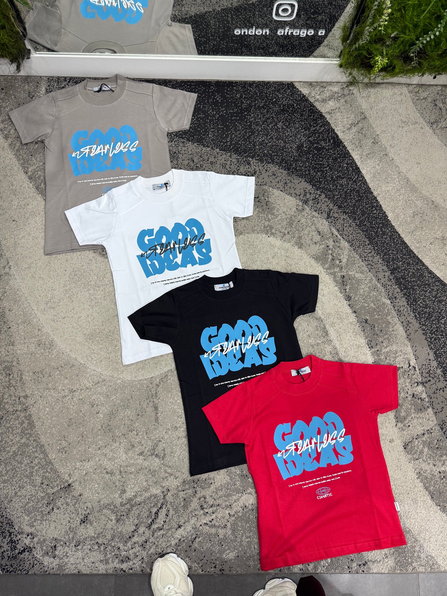 T-shirt Bambino Cotone Cnt Good Ideas