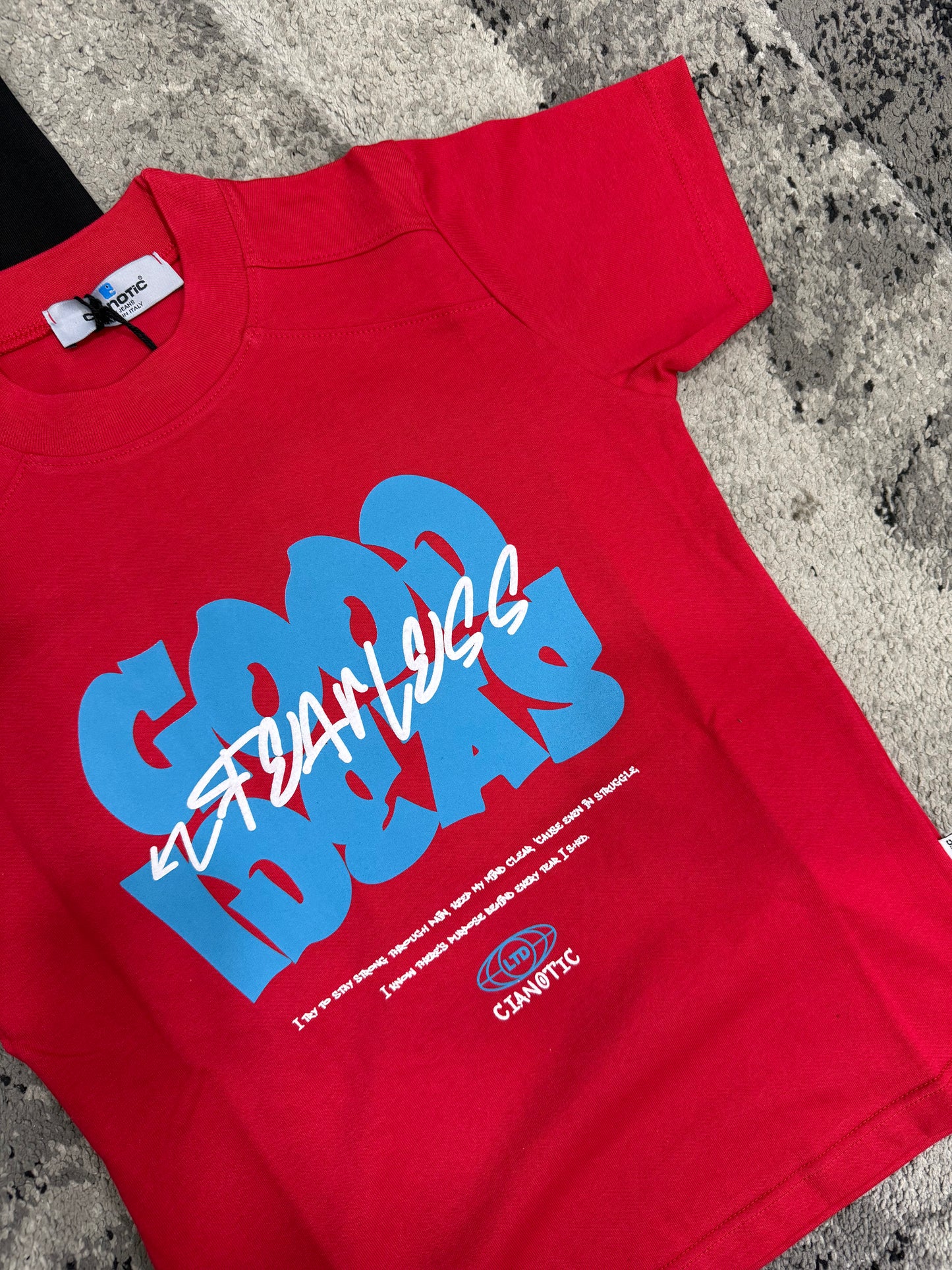 T-shirt Bambino Cotone Cnt Good Ideas