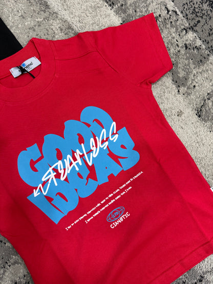 T-shirt Bambino Cotone Cnt Good Ideas