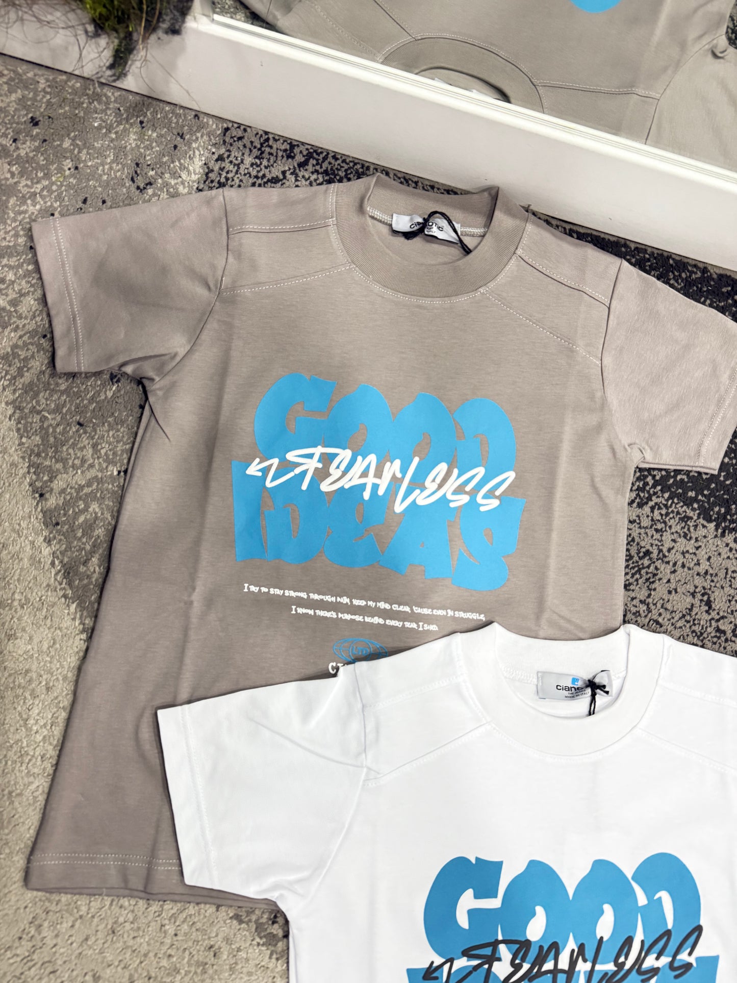 T-shirt Bambino Cotone Cnt Good Ideas
