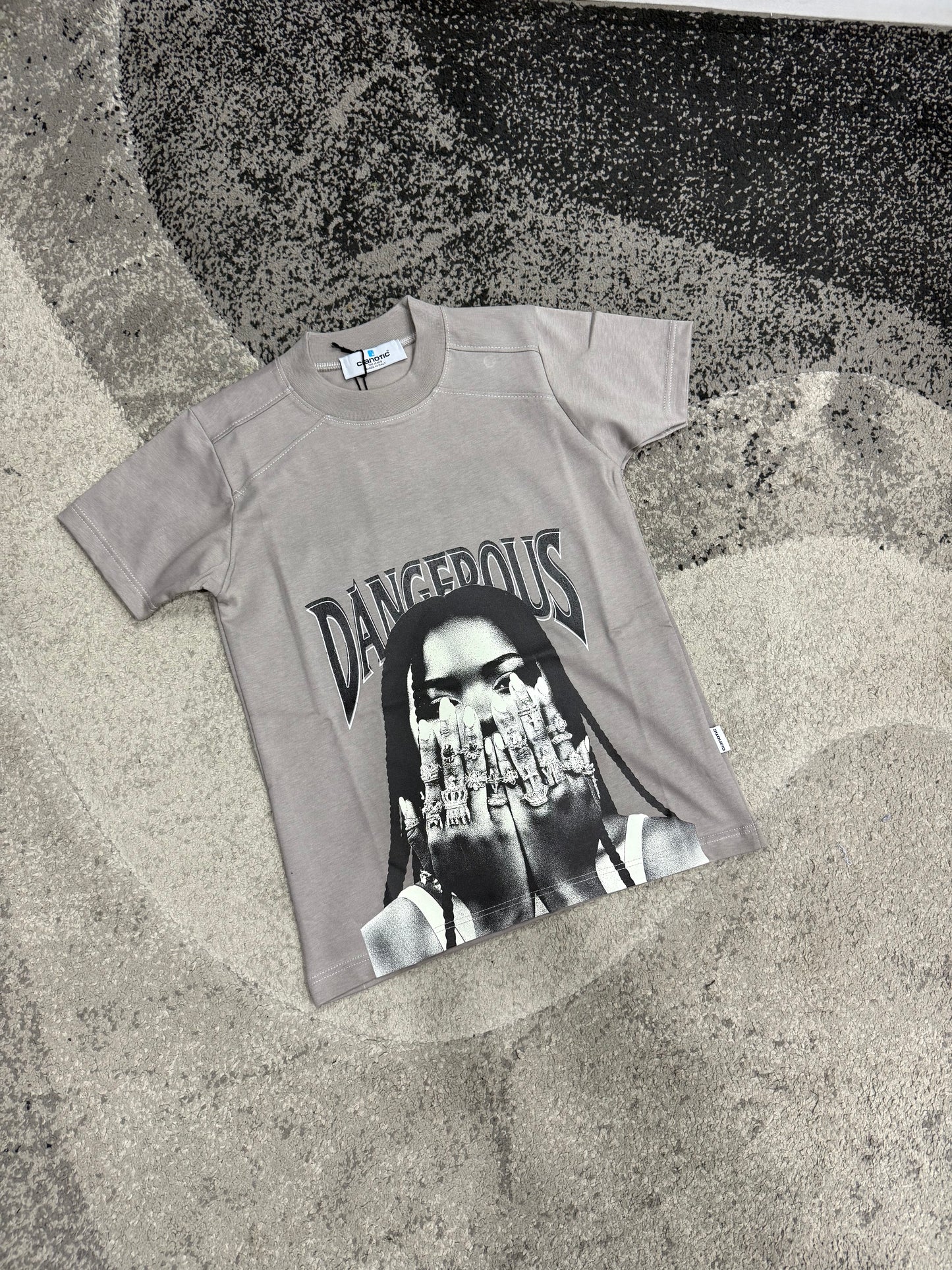 T-shirt Bambino Cotone Cnt Dangerous