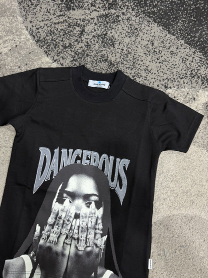 T-shirt Bambino Cotone Cnt Dangerous