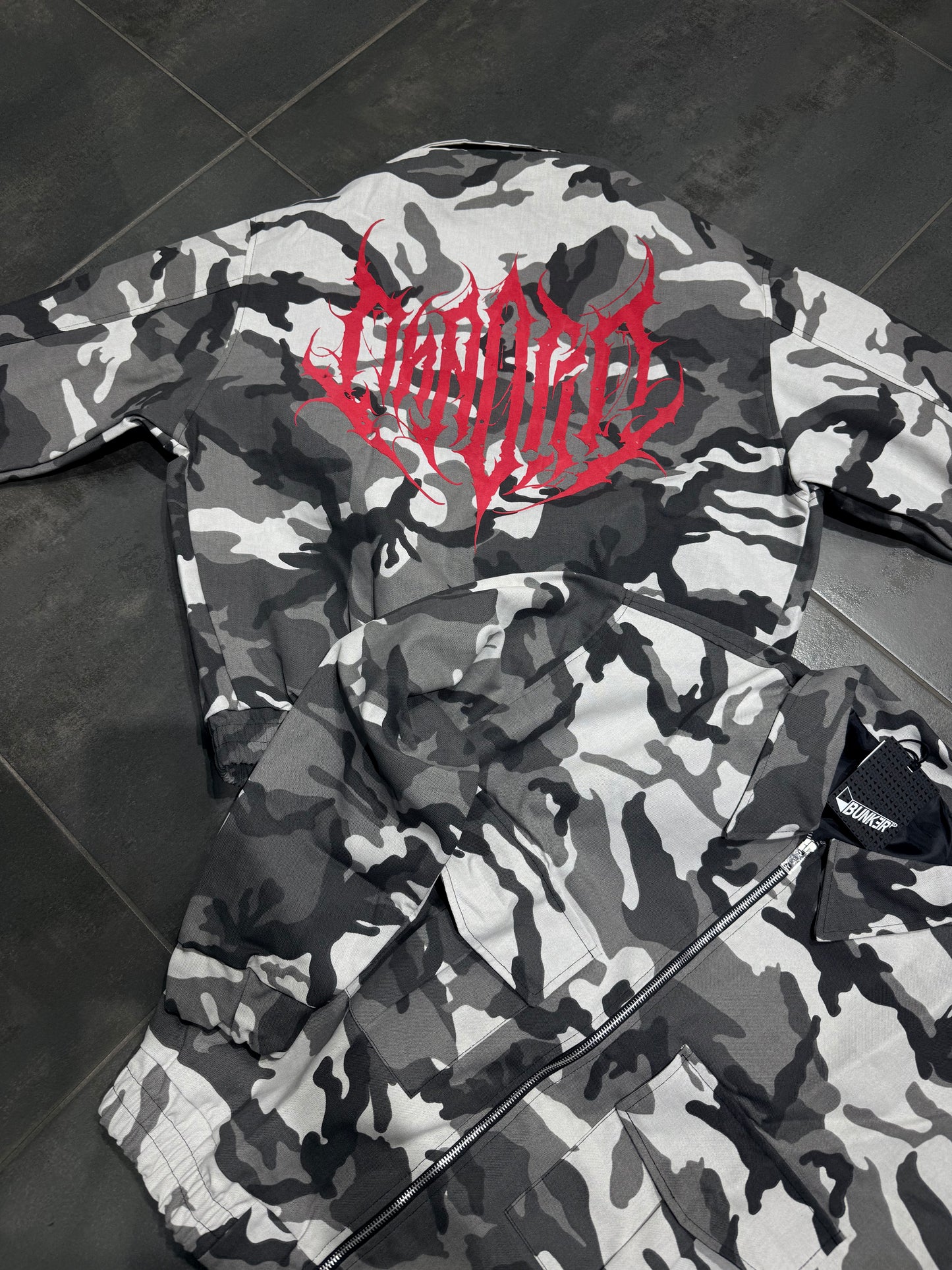 Giubbino Uomo BNK Mimetico