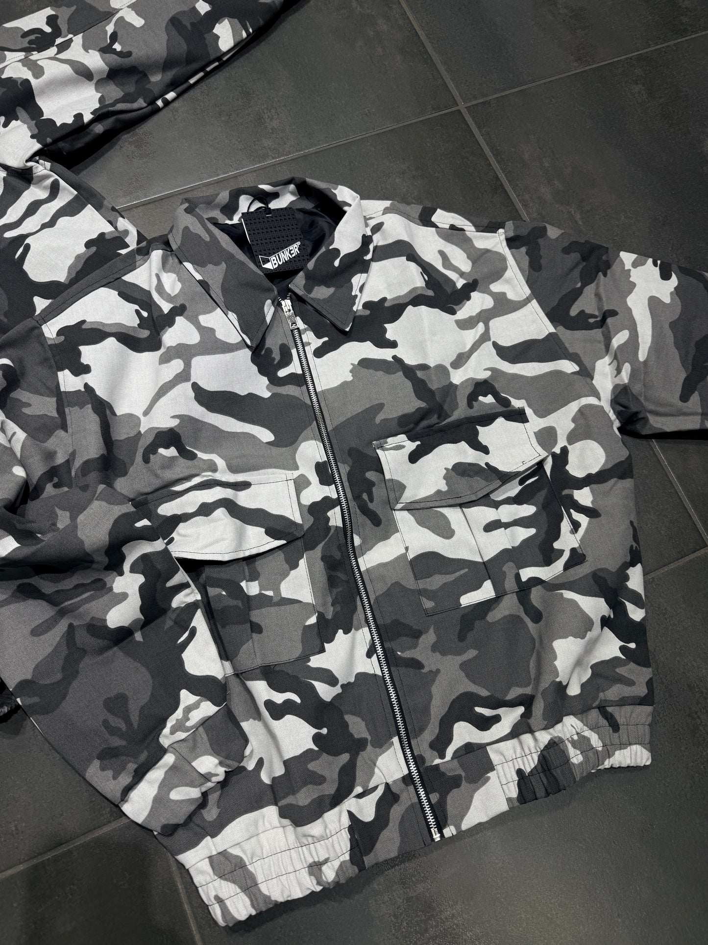 Giubbino Uomo BNK Mimetico