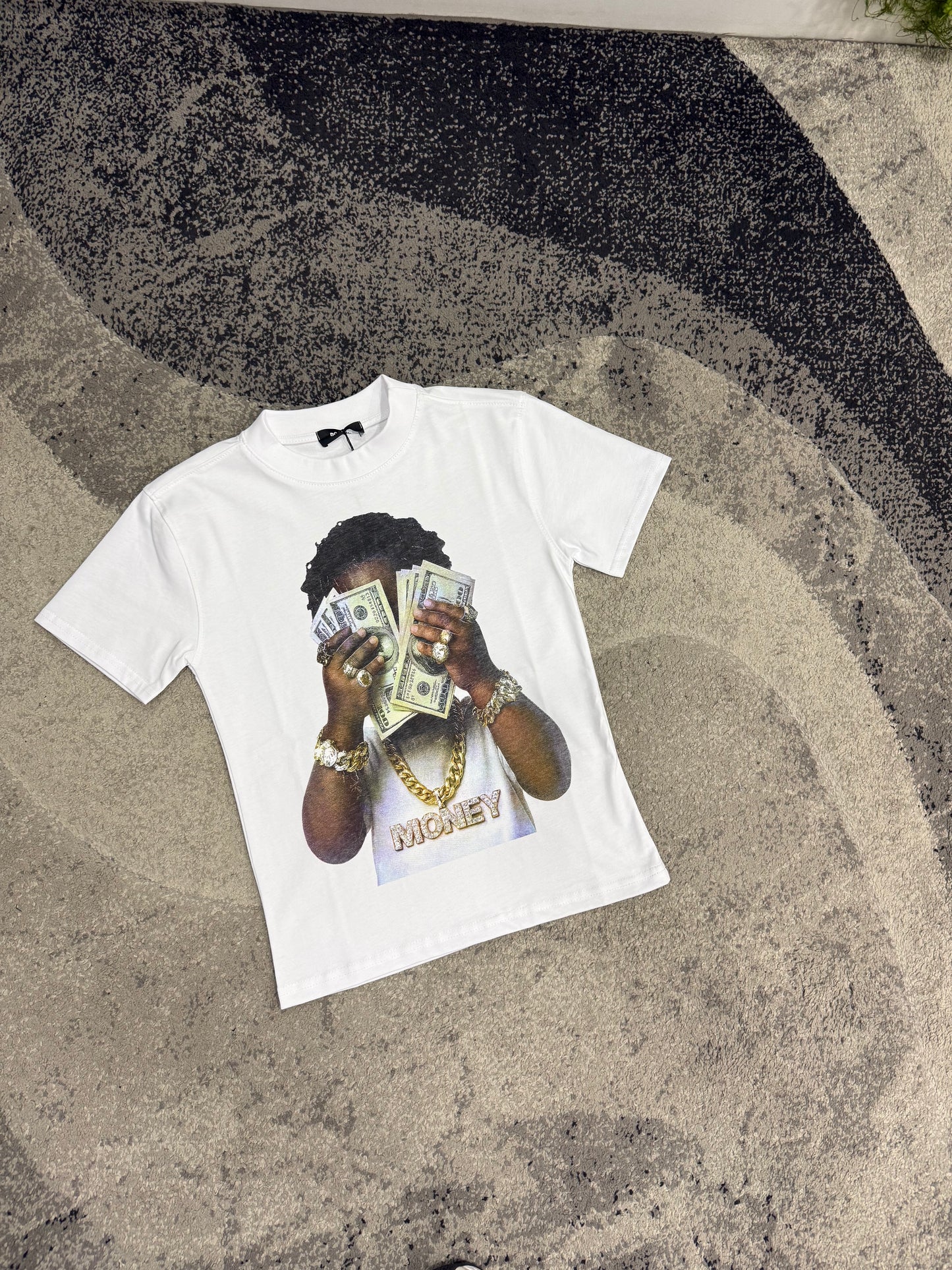 T-shirt Bambino Cotone Money 07-50