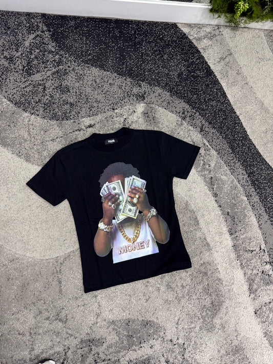 T-shirt Bambino Cotone Money 07-50
