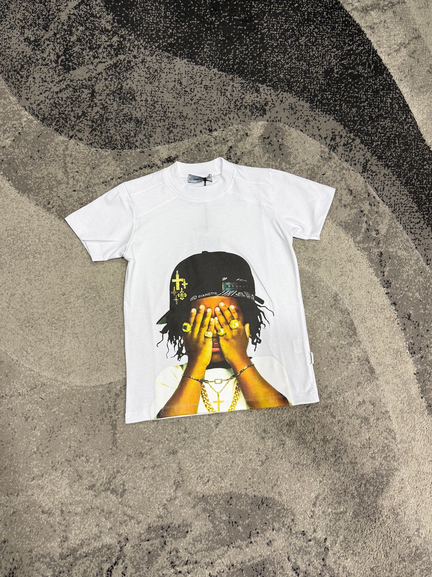 T-shirt Bambino Cotone Fear Rap