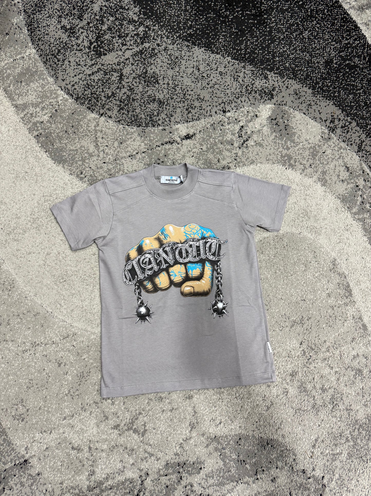 T-shirt Bambino Cotone Metal Grip