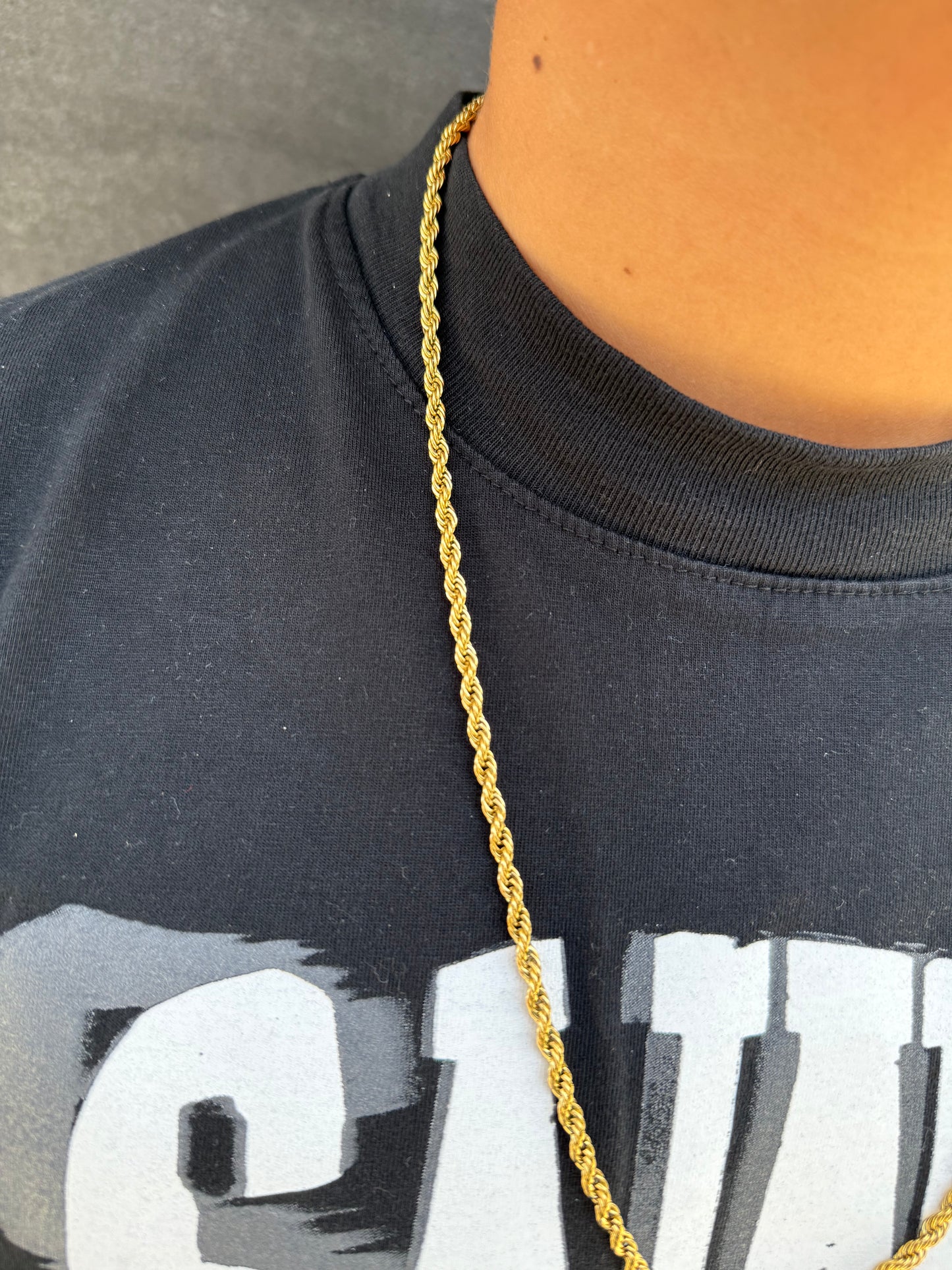Collana Uomo Corda Sottile