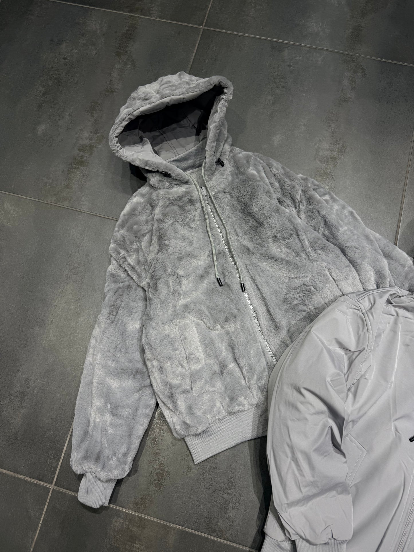 Giubotto Uomo in Ecopelliccia Reversibile F99-10