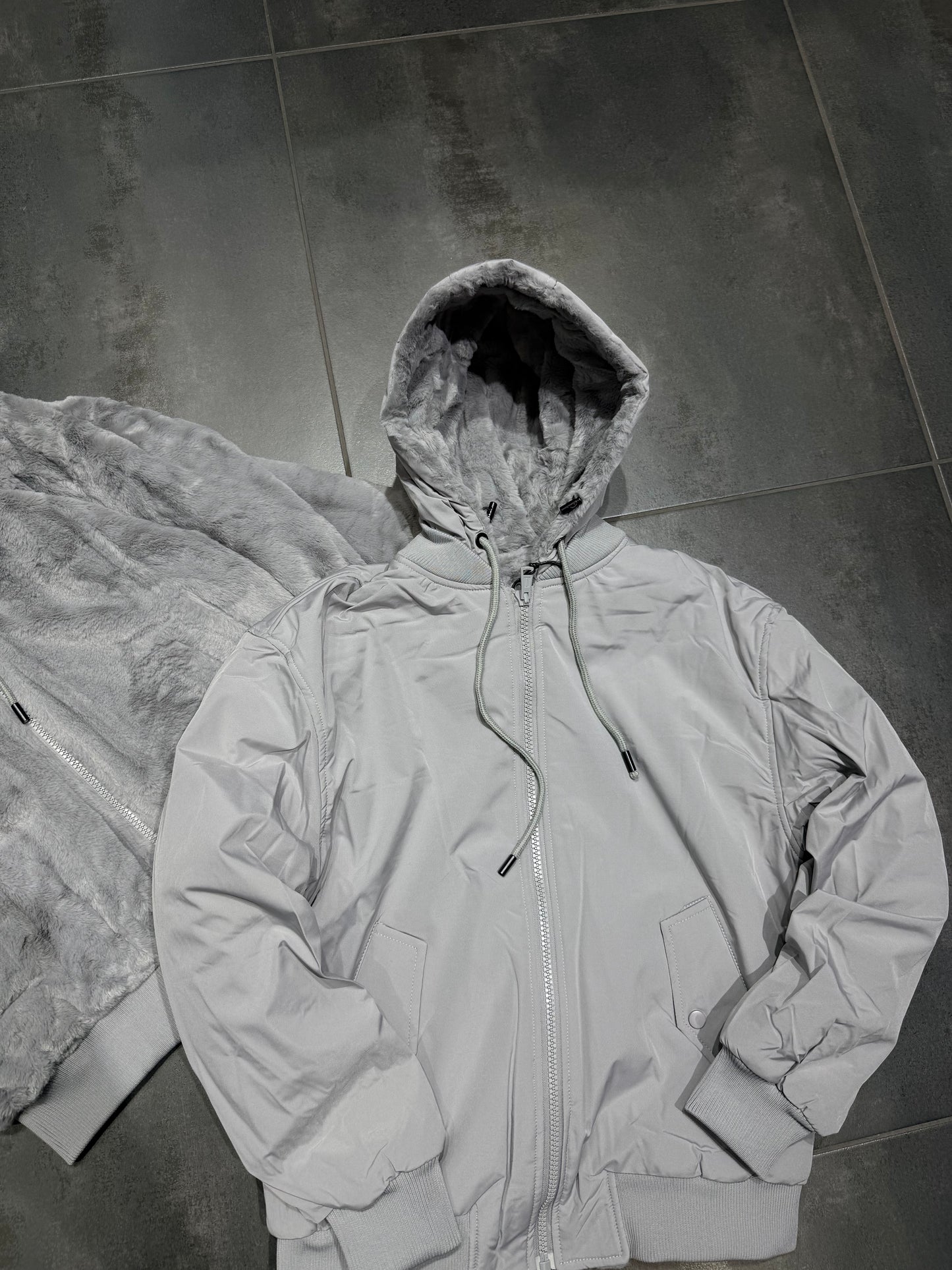 Giubotto Uomo in Ecopelliccia Reversibile F99-10