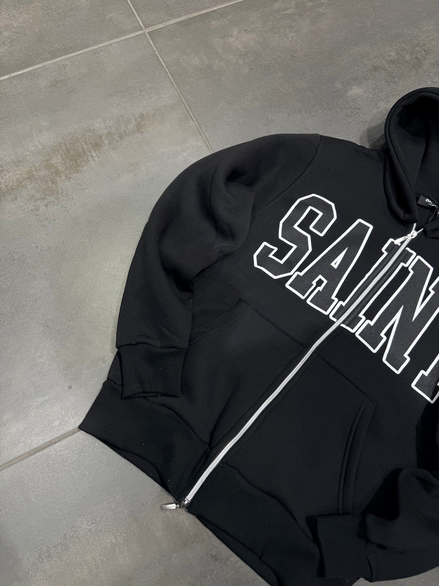 Felpa Uomo Zip Saint Policotone