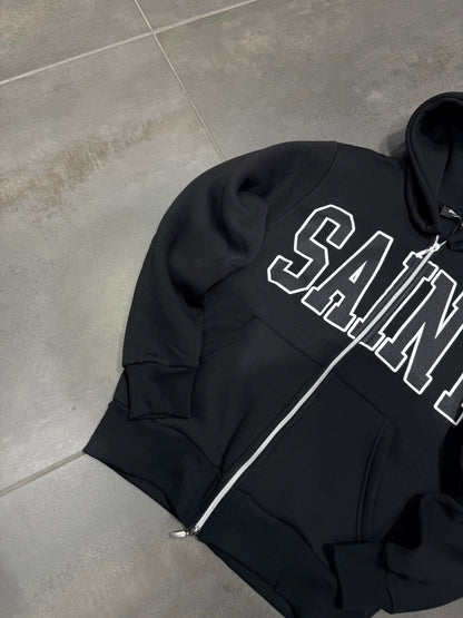 Felpa Uomo Zip Saint Policotone